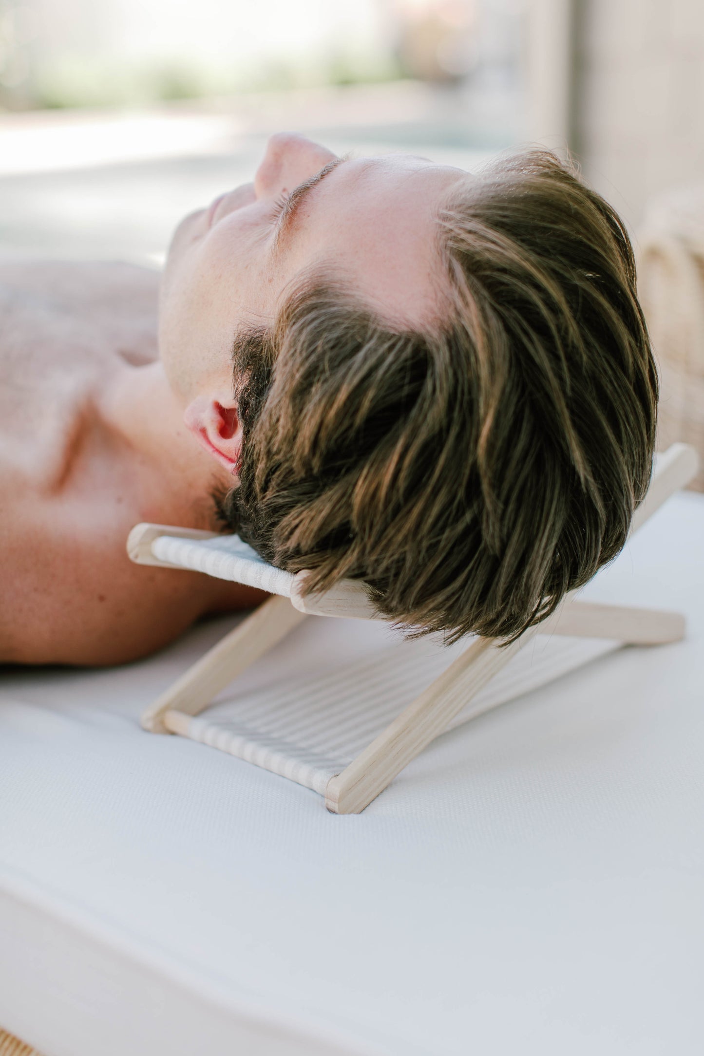 Sand Stripe Headrest