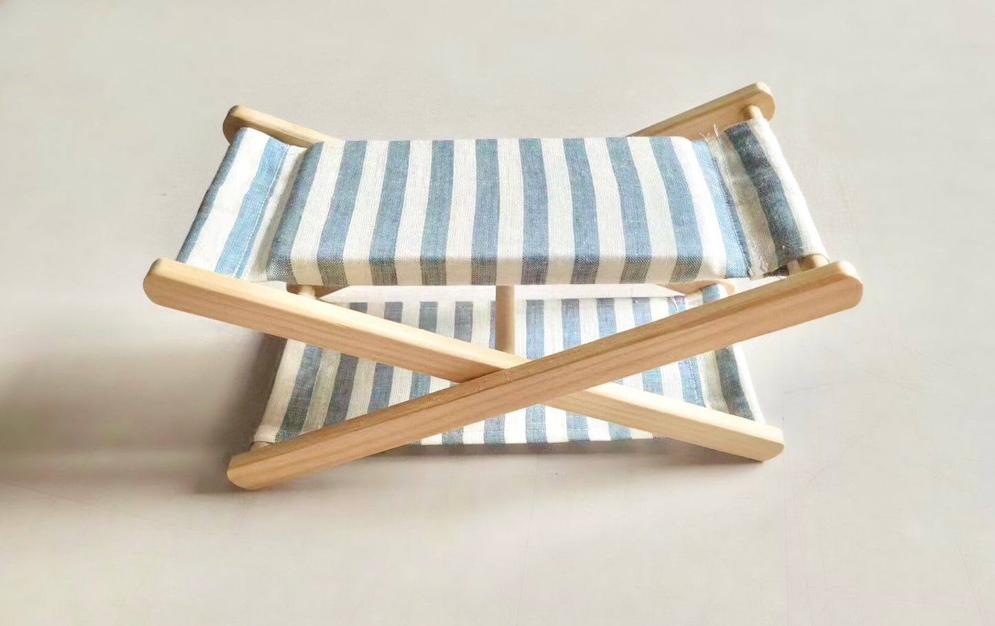 Carlsbad Blue Stripe Headrest